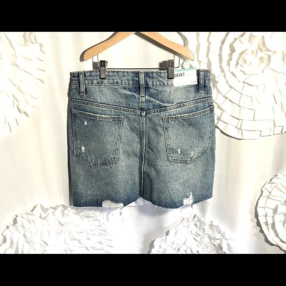 NWT SWS denim mini skirt - Picture 5 of 8